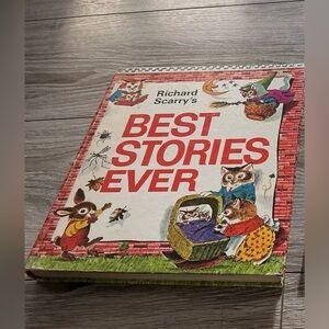 Vintage Richard Scary Best Stories Ever Book